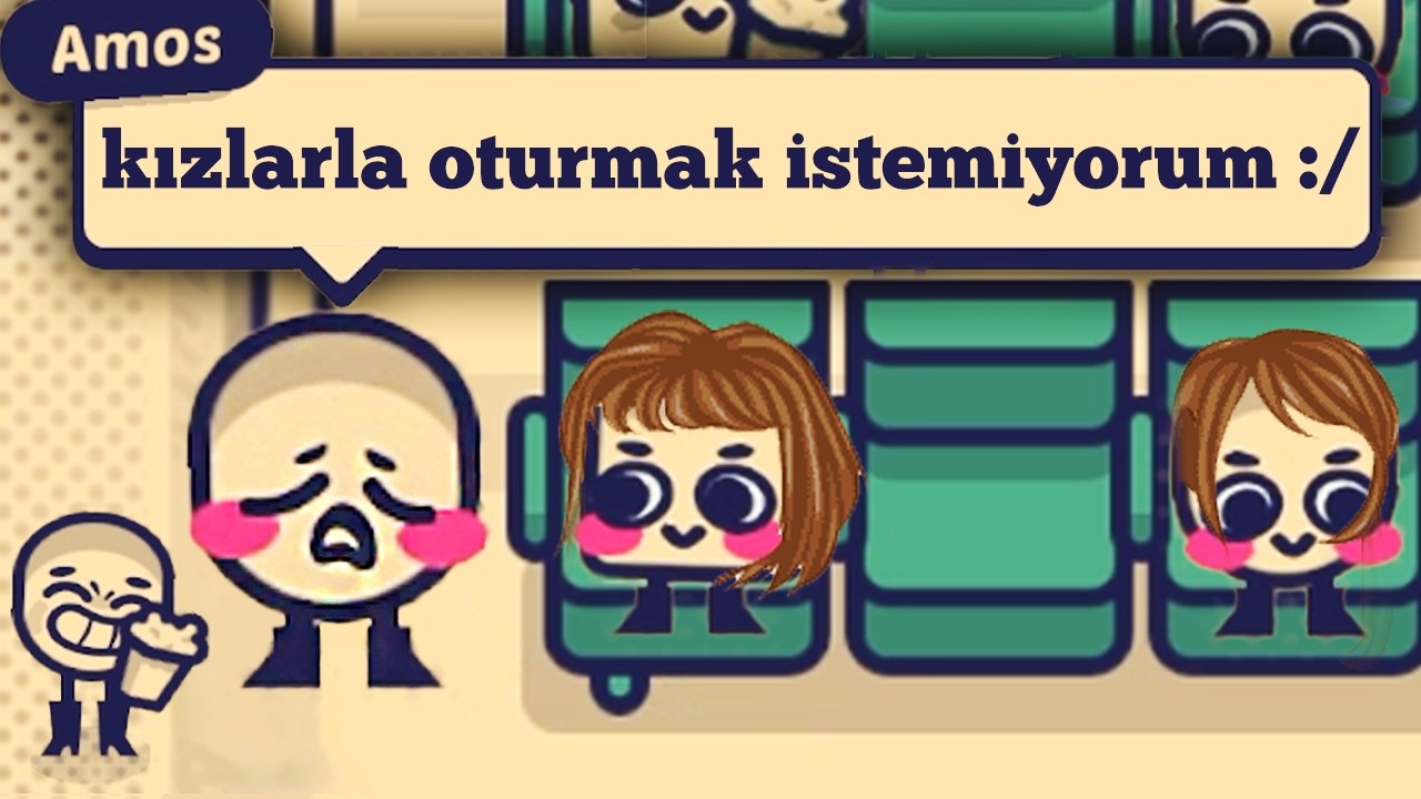 Herkes için EN DOĞRU KOLTUĞU bulabilecek miyim? | Is This Seat Taken? TÜRKÇE
