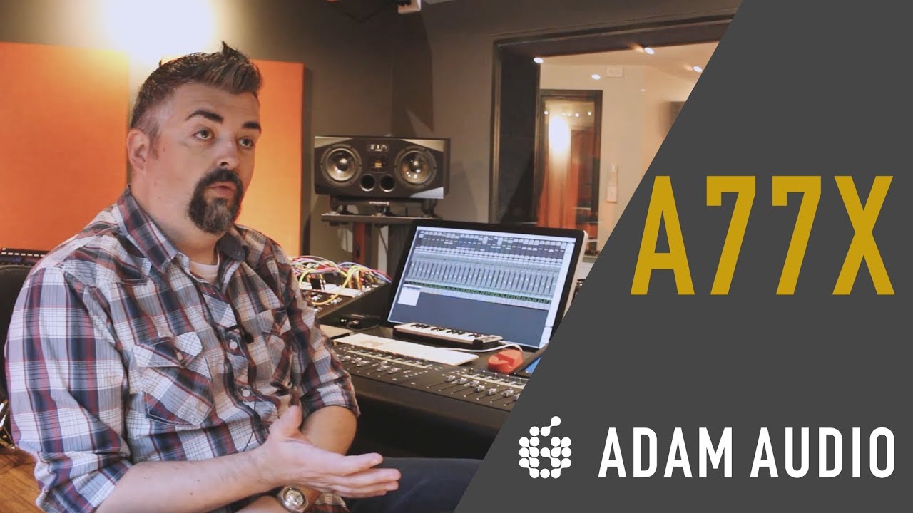 David Taylor Sits Down With ADAM About His A77X Monitors