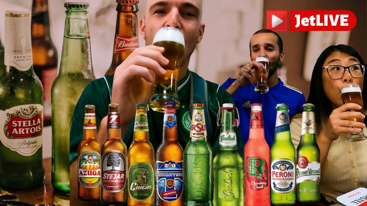 Beer tasting challenge (LIVE from Bucharest) 🇷🇴