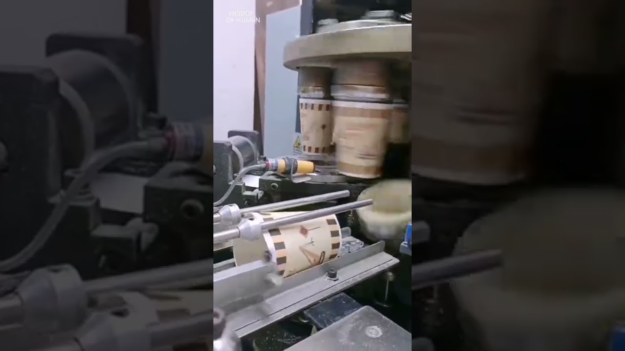 Automatic paper cup making machinery, good machinery and good tools to save time and effort