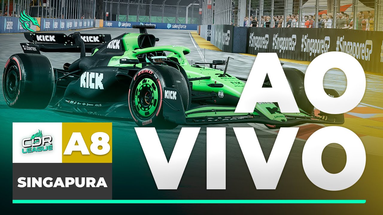 F1 25 - SÉRIE A8 - SINGAPURA | ETAPA 07  - CDR LEAGUE - T14