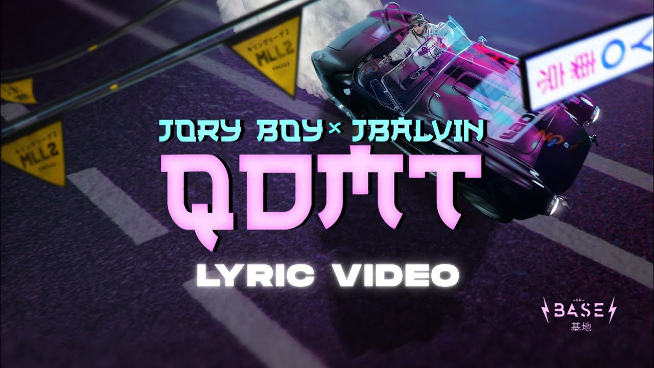 Jory Boy x J Balvin - QDMT [Lyric Video]