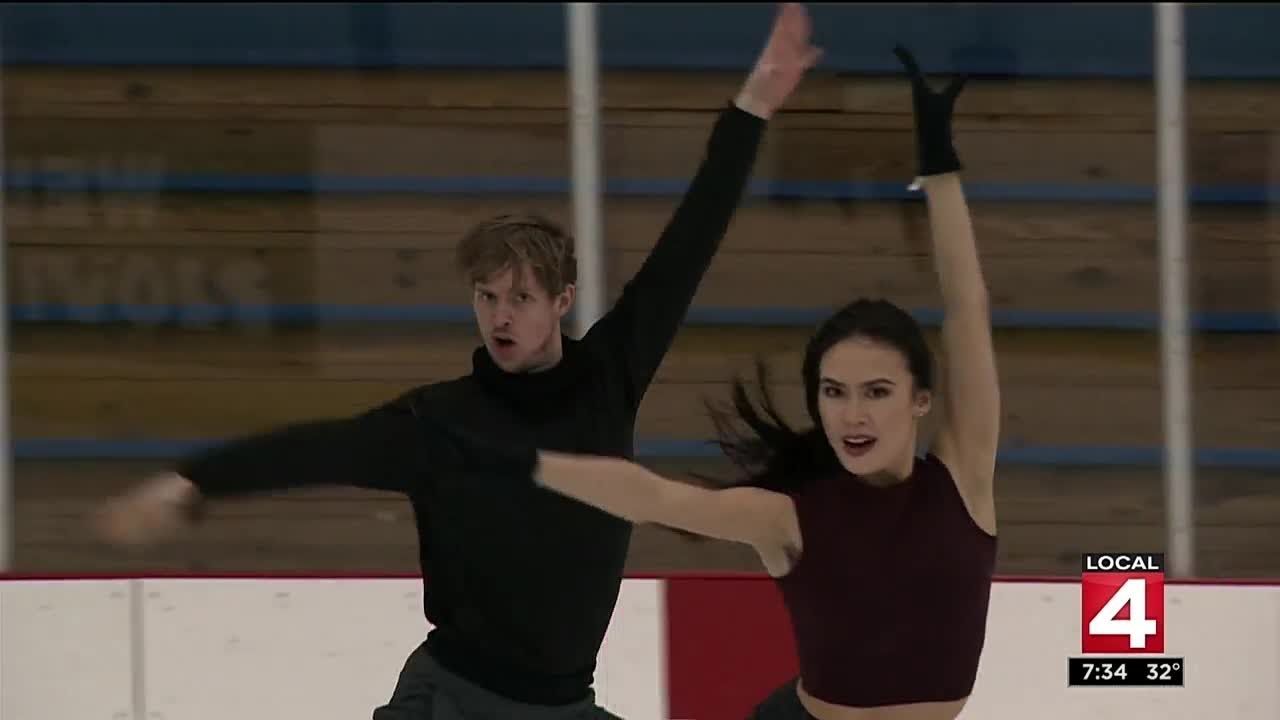 The Olympic Zone: Ice dancers Madison Chock, Evan Bates