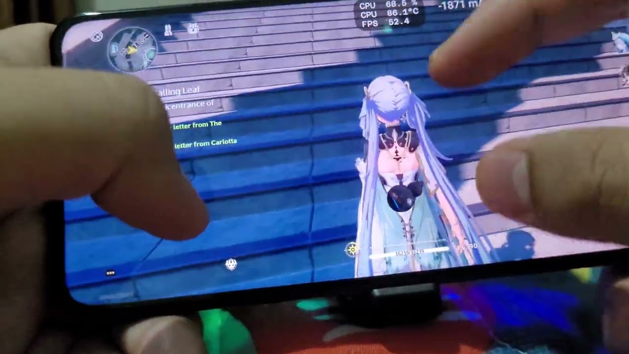 Wuthering Waves highest on Poco X4 GT Dimensity 8100
