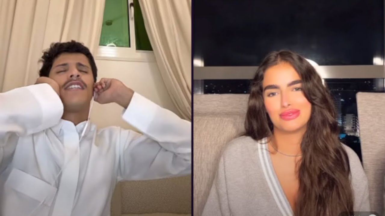 سعود بن خميس يغني موال على طلب كايا و هي عصبت عليه باختبار اللهجة اللبنانية