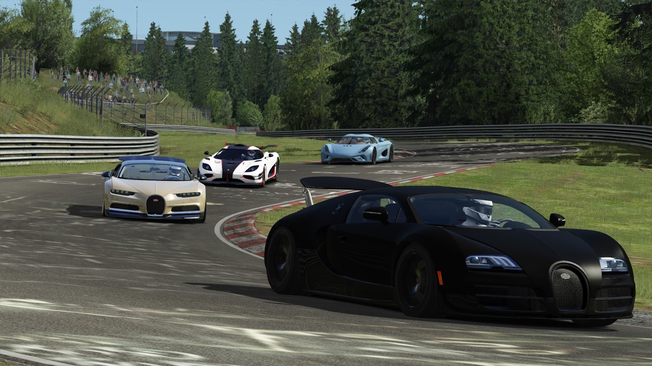Bugatti vs Koenigsegg / Nürburgring / Assetto Corsa