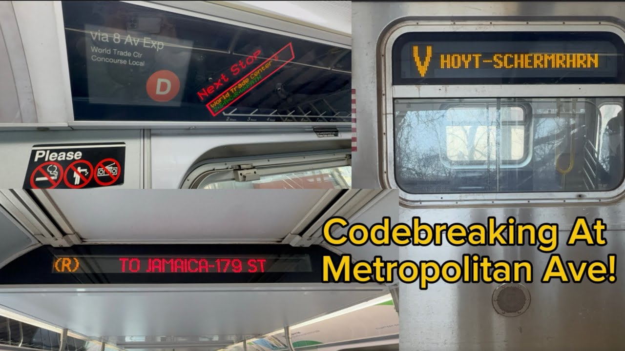 Codebreaking At Metropolitan Ave! @Scission7 