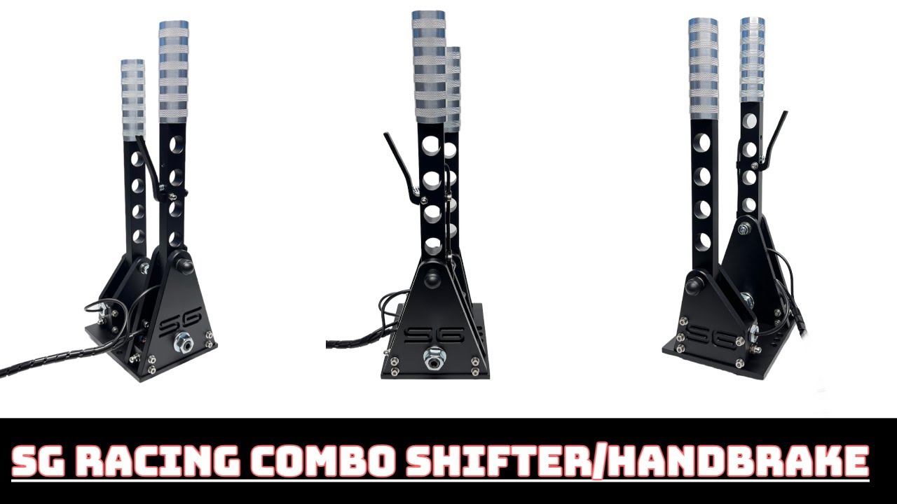 SG RACING Combo Shifter + Handbrake im Test - kompromisslose high end Peripherie für Enthusiasten