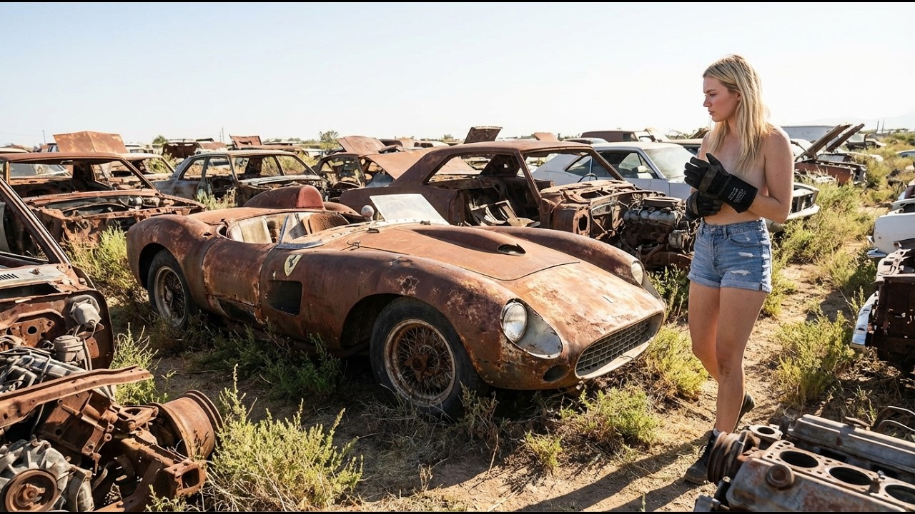 Abandoned for 60 Years: Rarest 1957 Ferrari 335 S Spider | Full ASMR Car Restoration
