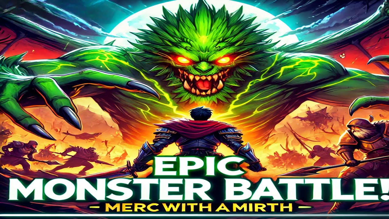 Epic Battle Against the Green Monster! | Monster Wild Hunter Gameplay | MercWithAMirth