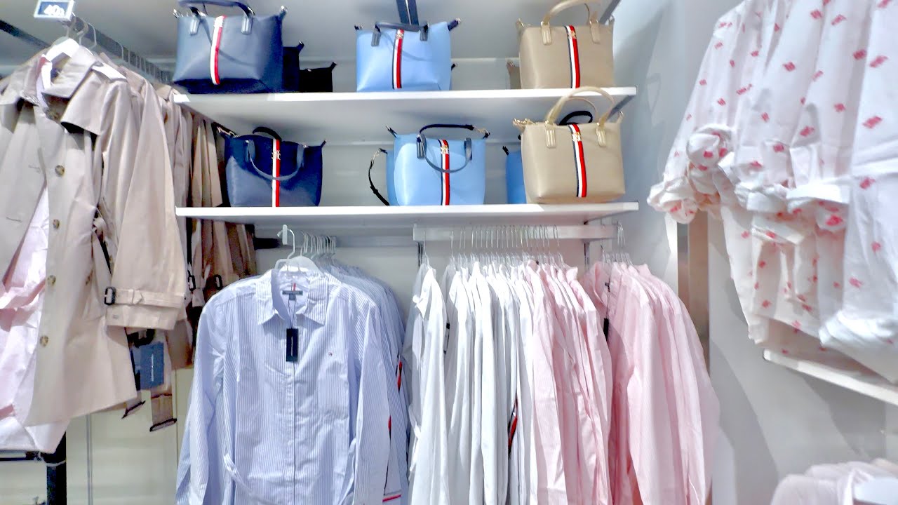 TOMMY HILFIGER Store Walkthrough New Bag Style 2024,Fashion, Polos, Dresses Men, Women, Kids