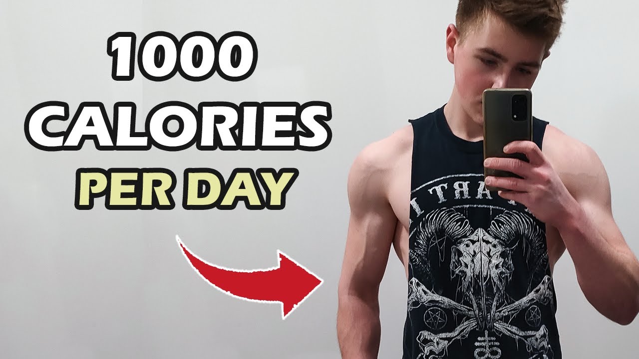 Why You SHOULD Eat Less Than 1000 Calories (1200 Calorie Myth)