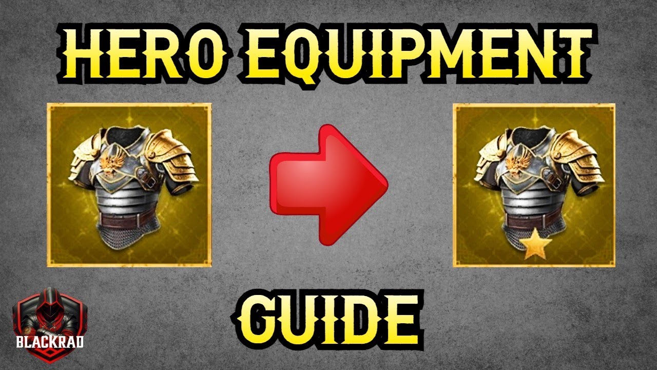 What hero equipment to upgrade first  ? How to set up ? - Rise of Castles Ice and Fire