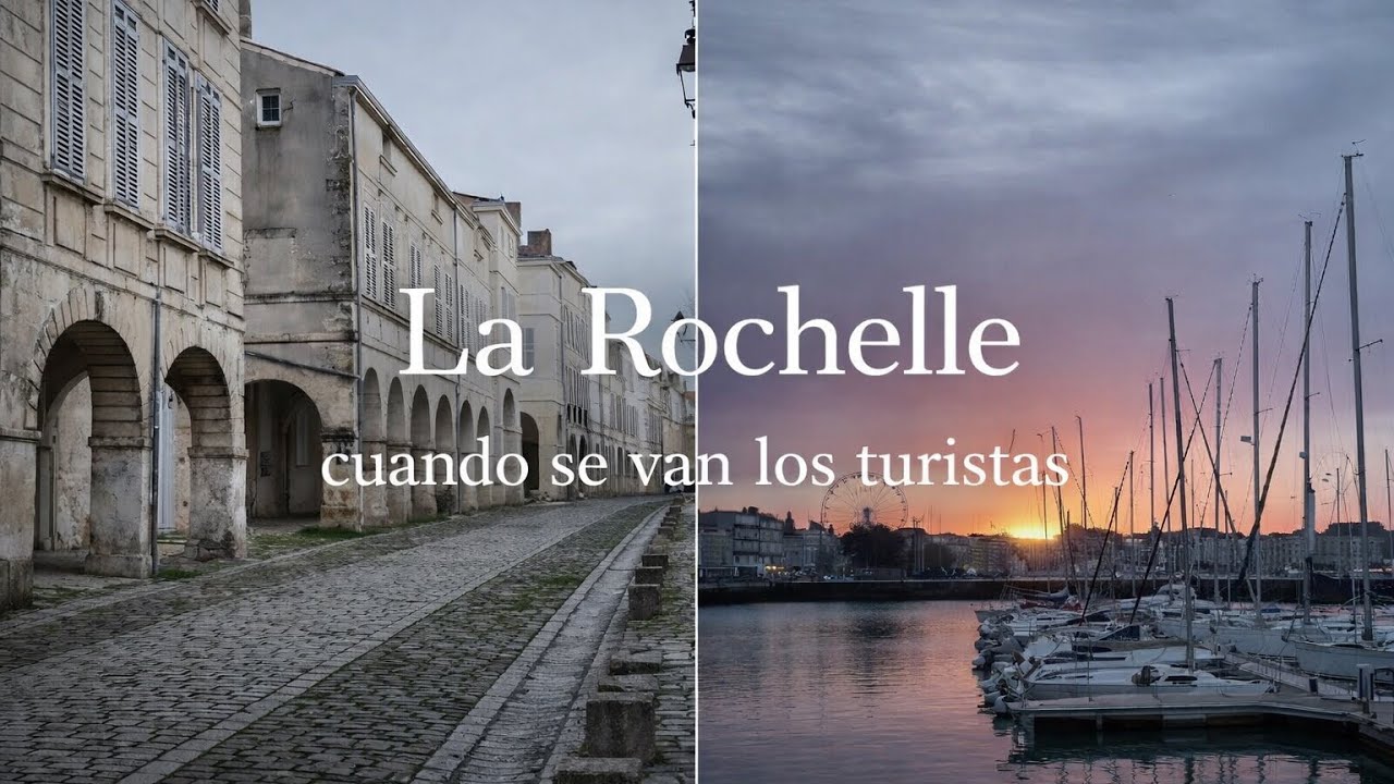 La Rochelle sin turistas (invierno en Francia)