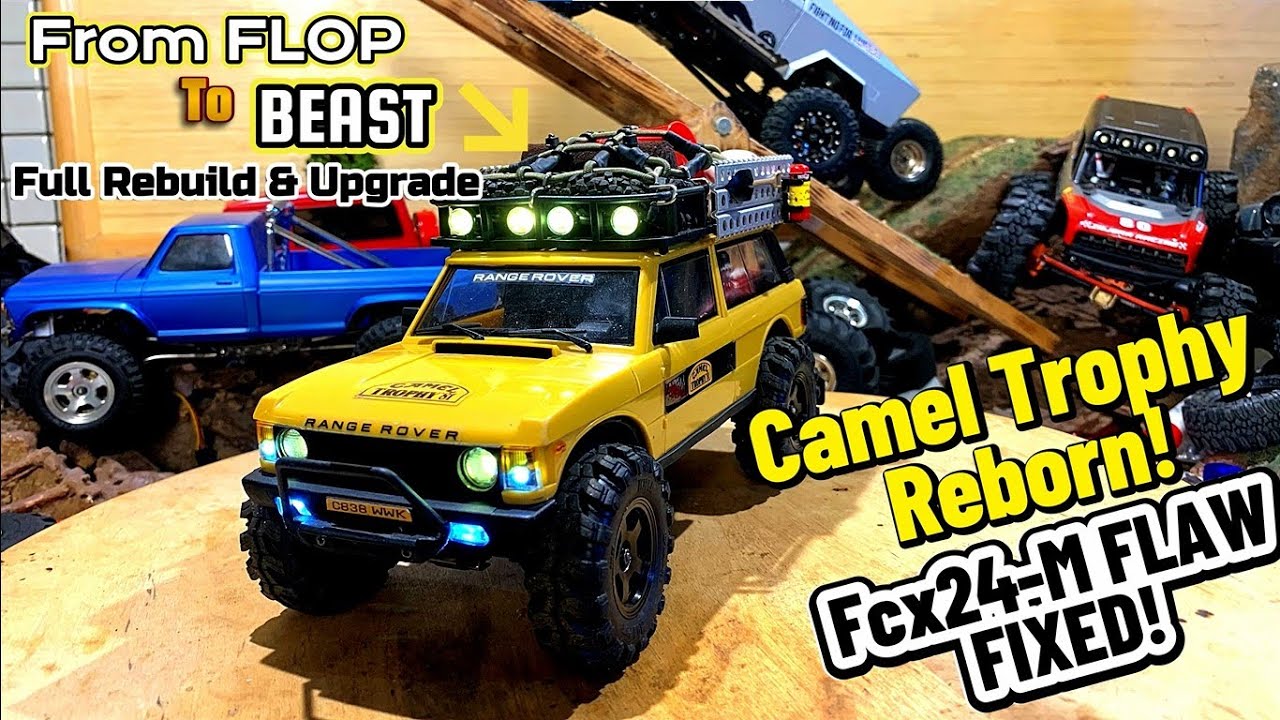 Upgrading the FMS FCX24M Range Rover — From Flop to Beast!