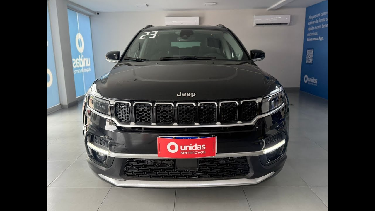 Jeep Commander Limited T270 1.3 TB   AUT 2023- Unidas Seminovos - Fábio Faustino