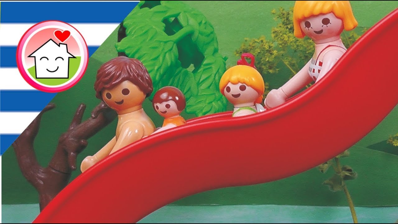 Playmobil ταινία Η γιγάντια νεροτσουλήθρα στο υδάτινο πάρκο Οικογένεια Οικονόμου