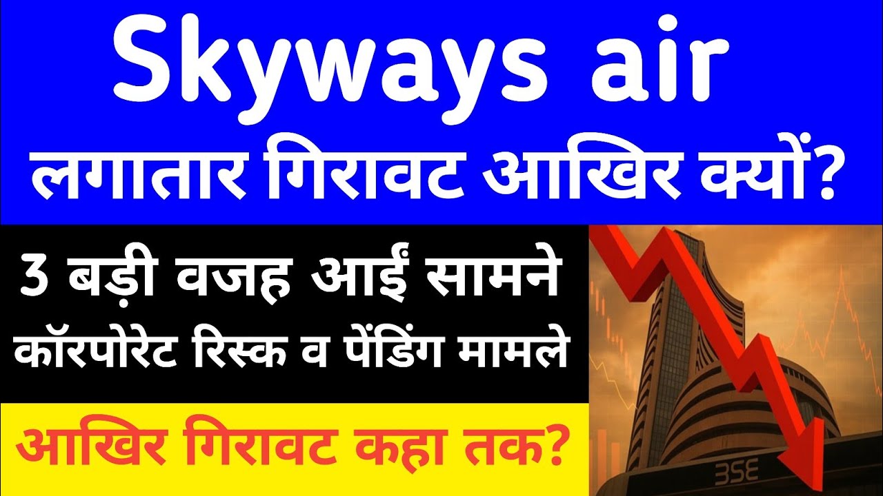 skyways air services share News Today| skyways air services share Analysis| skyways air share
