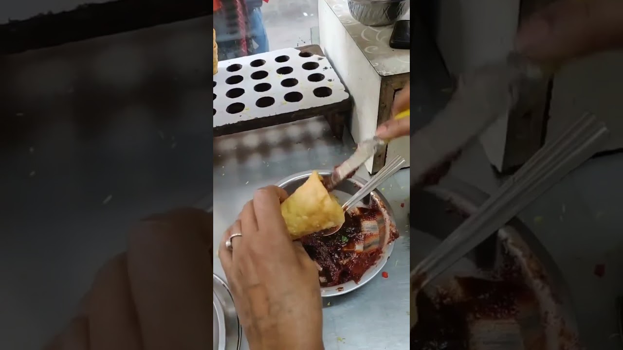 Cone Chaat Indian Street Food #Shorts #StreetFood