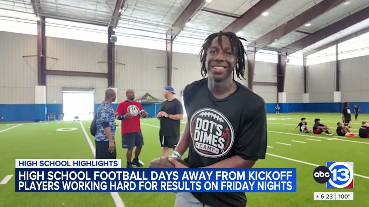 Houston high school football players get ready for Friday Night Lights