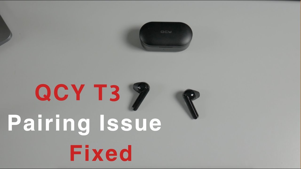 QCY T3 Pairing Issue Fix | Re Pair Factory Reset Guide