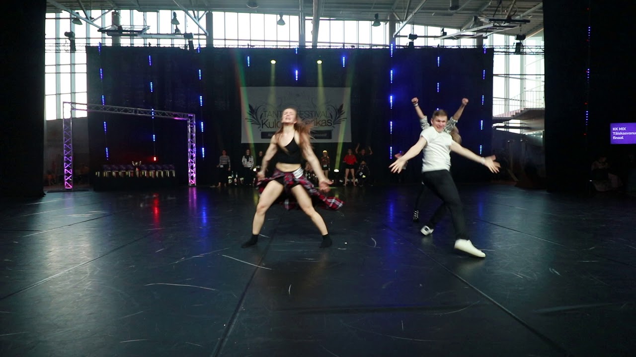 Greetel Joanna Võrk - Alexandra Katariina Org - Andre Laine / KK MIX täiskasvanud / KK2018 finaal