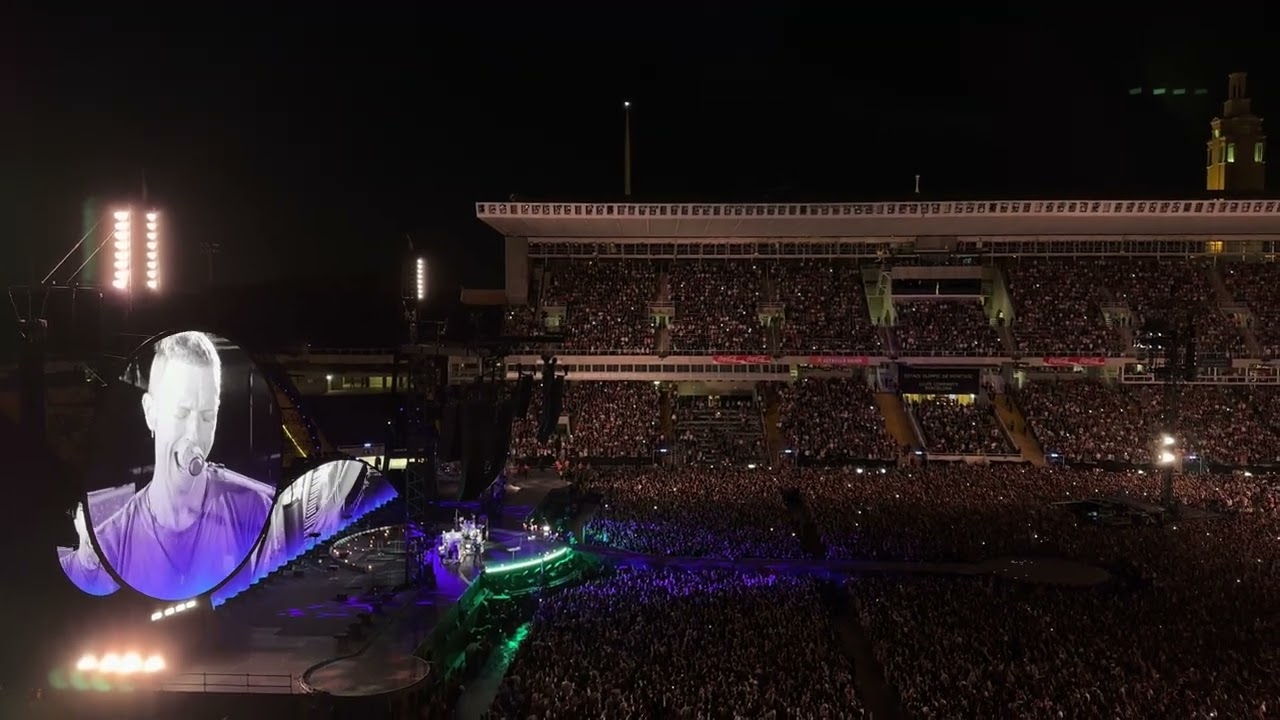The Scientist - Coldplay Live Barcelona 4K HDR