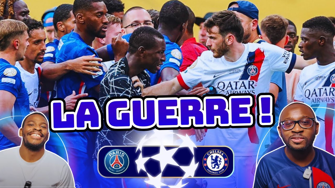 ⚔️ PSG - CHELSEA : Retrouvailles tendues ! (on débat avec un fan des Blues)
