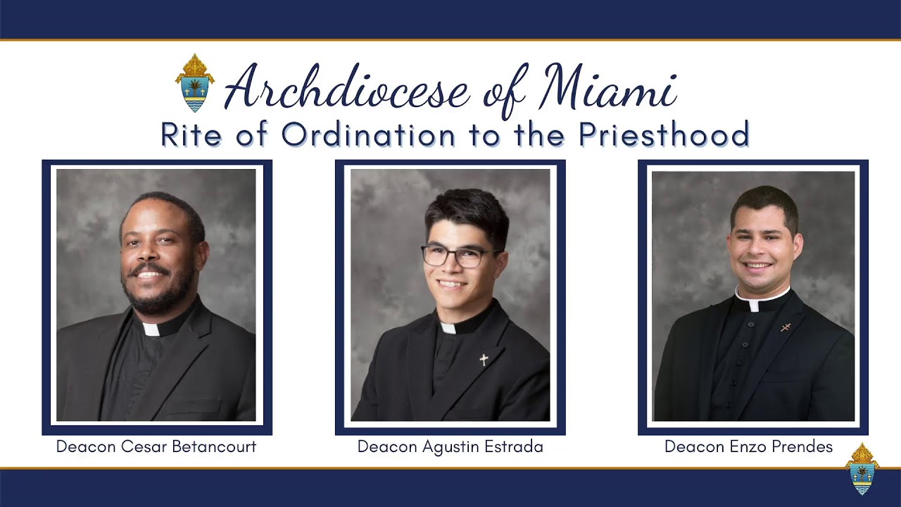 Live Stream: Mass of Ordination to the Priesthood 2022