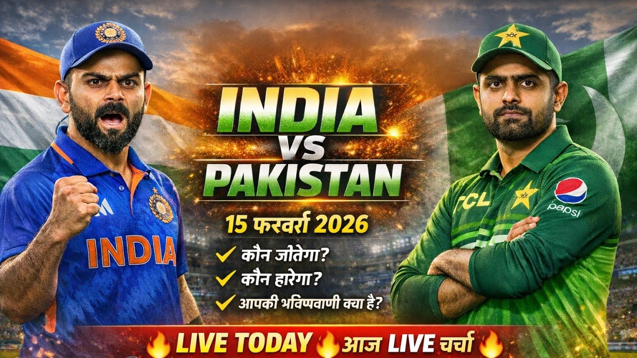 India Vs Pakistan // T 20 Match // Ajj Ka Match Kon Jitega #indiavspakistan 