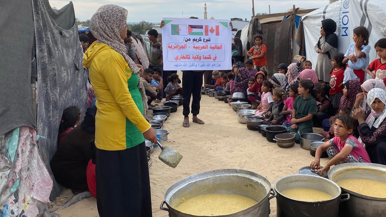 الطريقة كثير سهلة ولكن العالم صامت💔❗️+ شاهد أهل الجزائر يدخلون الطعام لأهل غزة رغم اغلاق المعابر😱🇩🇿