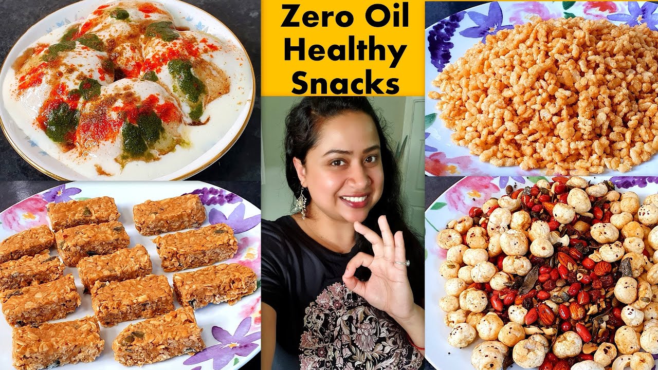 बिना तेल के ऐसे बनाये और बार बार खाये | Quick and Easy Healthy Snacks | Indian Weekly Meal Plan