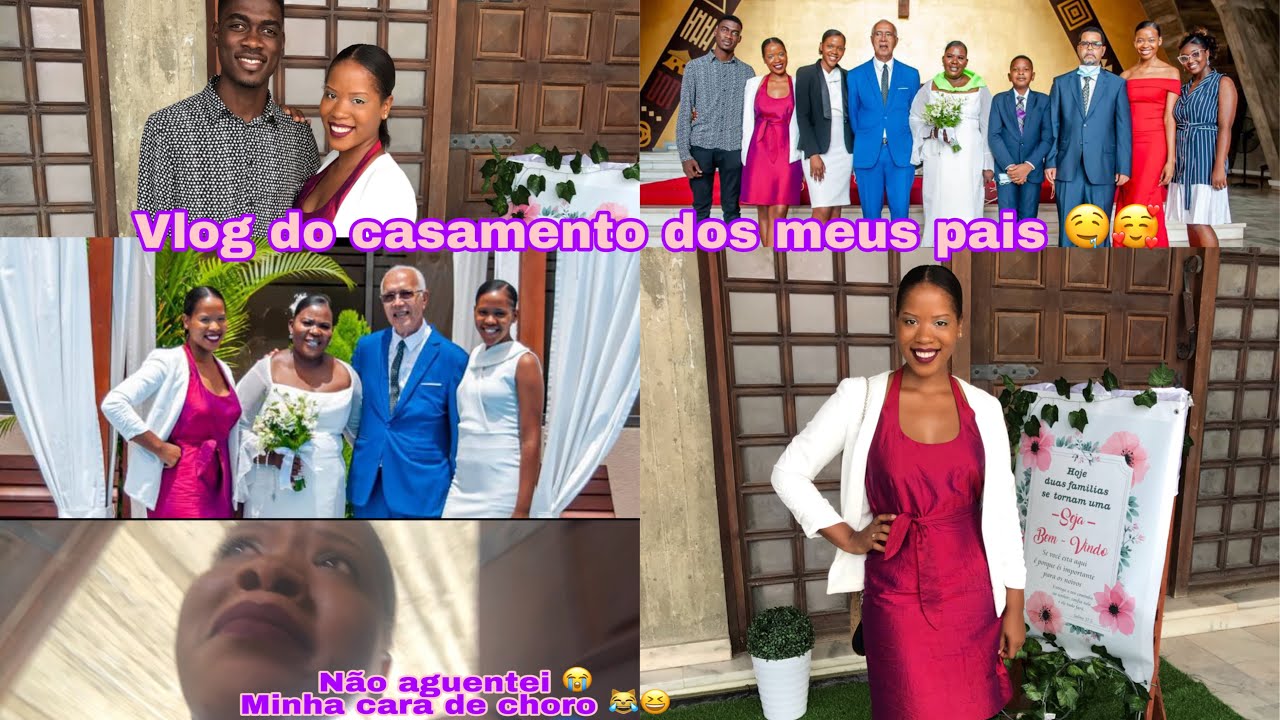 Casamento dos meus pais 👰🏿🤵🏽‍♂️ | não aguentei 😭😭 Muita Emoção