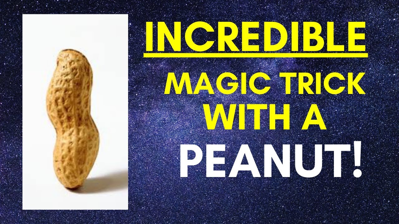 HOW TO DO Incredible Magic Trick with a PEANUT! (Jay Sankey Magic Trick Tutorial)