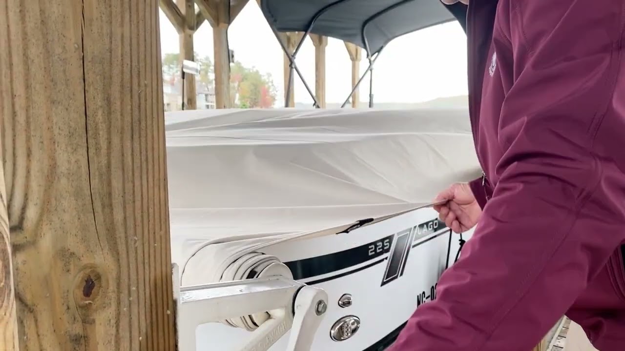 Reel EZ Boat Cover