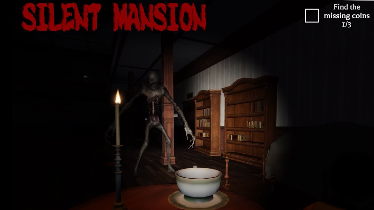 Playing Silent Mansion || Roblox Horror