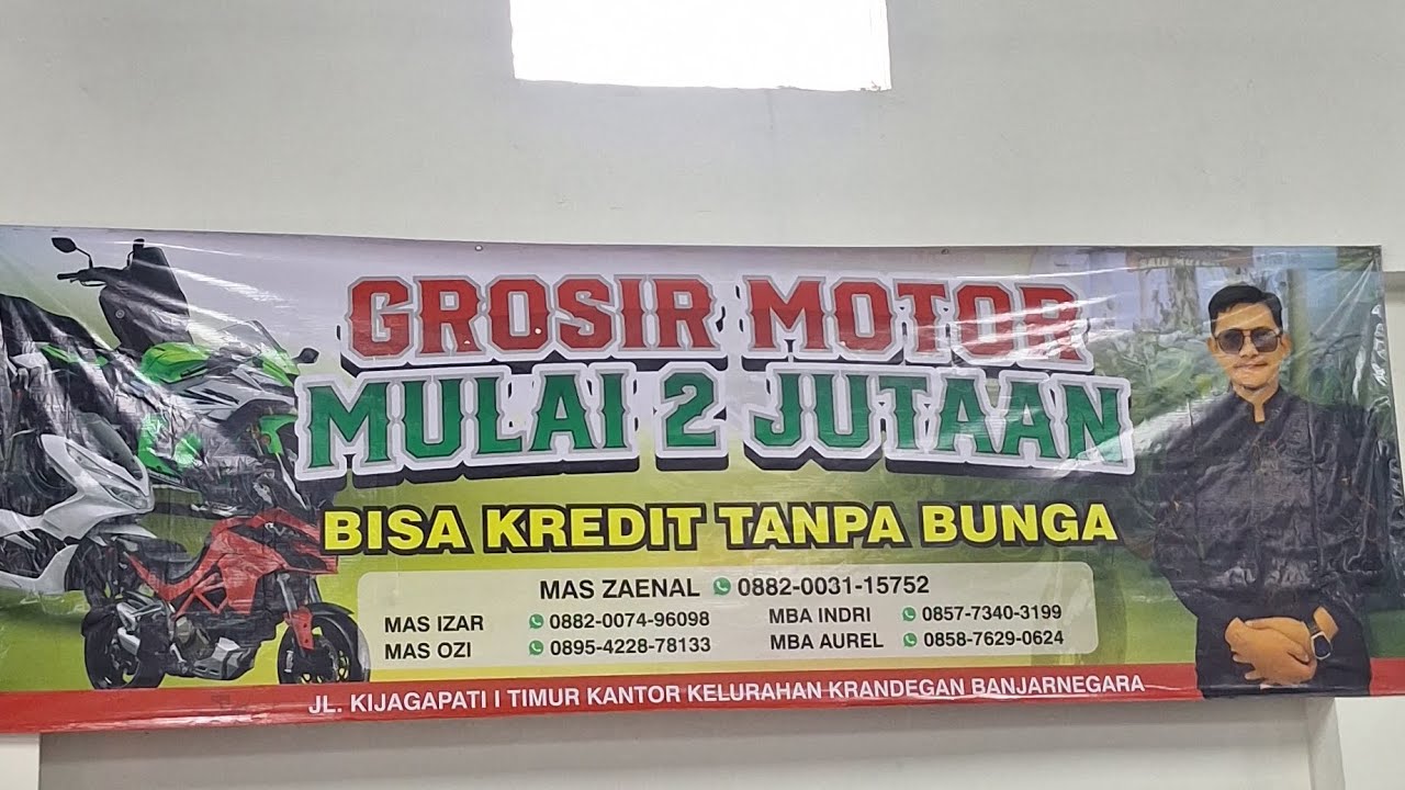 MURAH MOTOR BEKAS MULAI 2JUTAAN SAJA DI SAID GROSIR MOTOR BANJARNEGARA