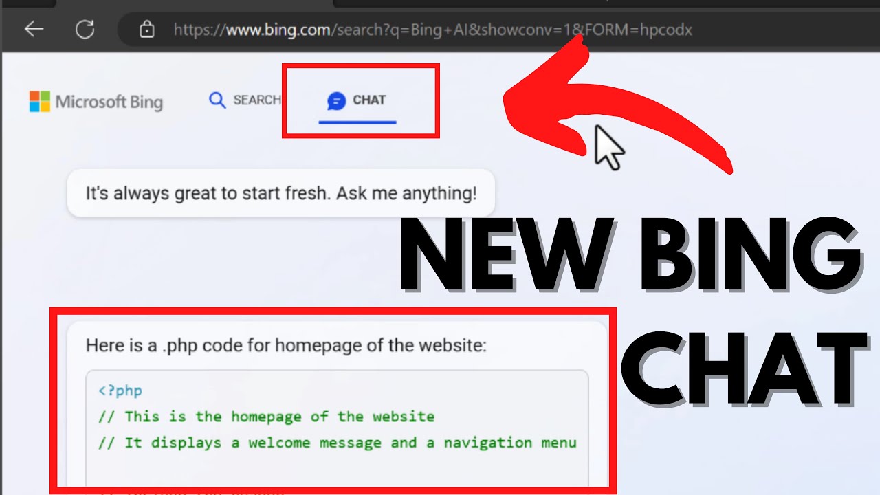 How to Use Microsoft's New Bing Search AI Chatbot Powered by ChatGPT