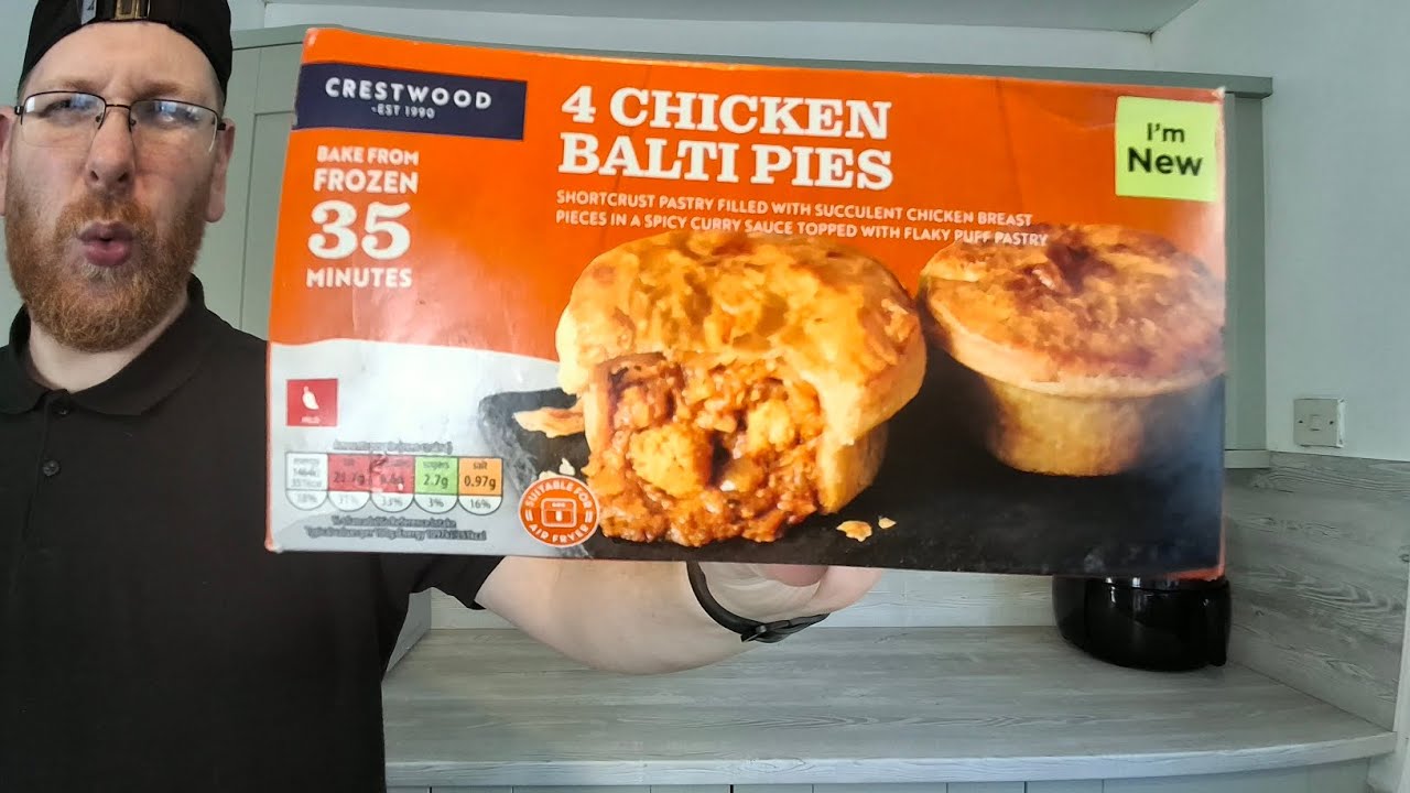Ого! Я делаю обзор этих новых недорогих пирогов с курицей балти из Aldi.