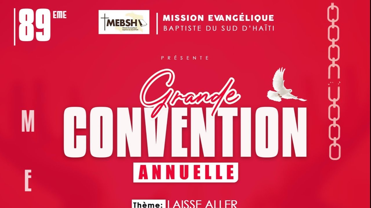 89eme Grande Convention Annuelle MEBSH I Jeudi 10 Avril 2025