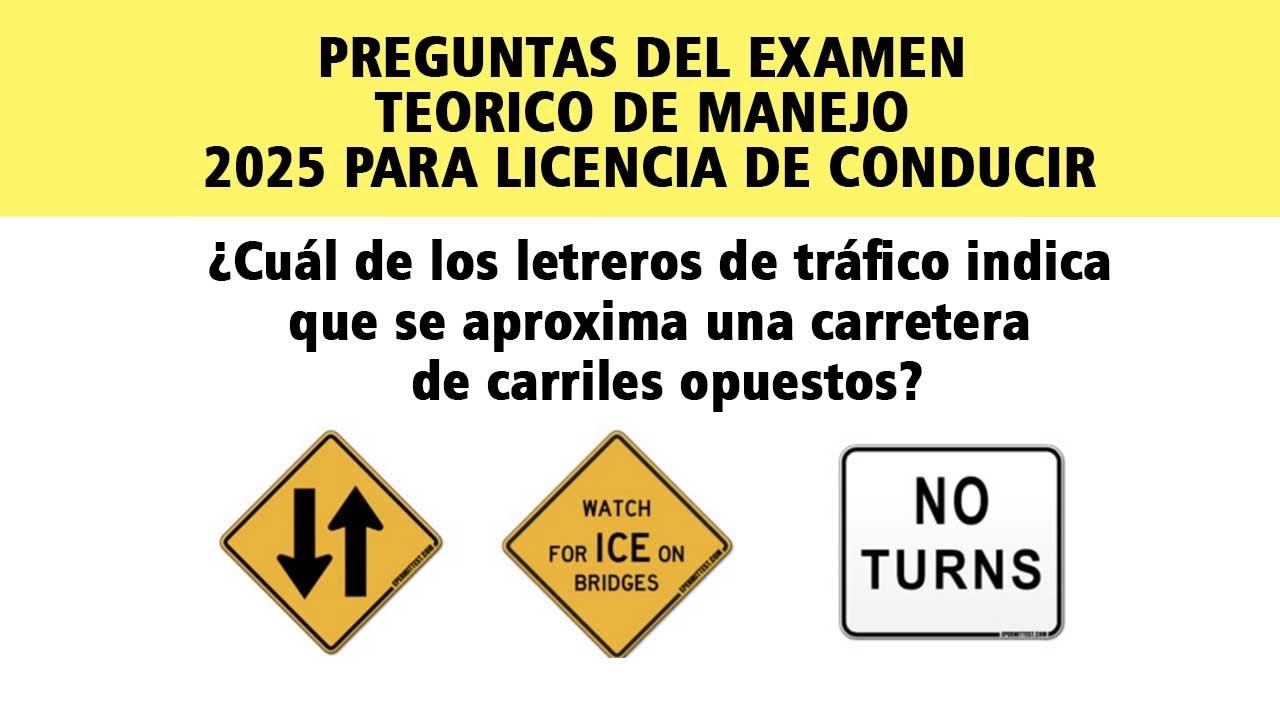Preguntas del examen teórico de conducir 2025 🚦🛑🚗 Parte dos