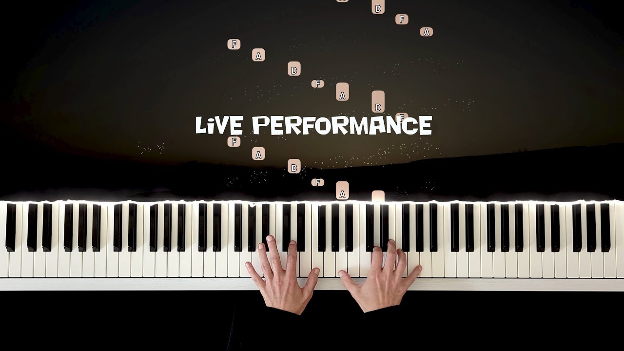Live Performance Two Lanes Piano Cover Piano Tutorial Relaxing Piano Music
