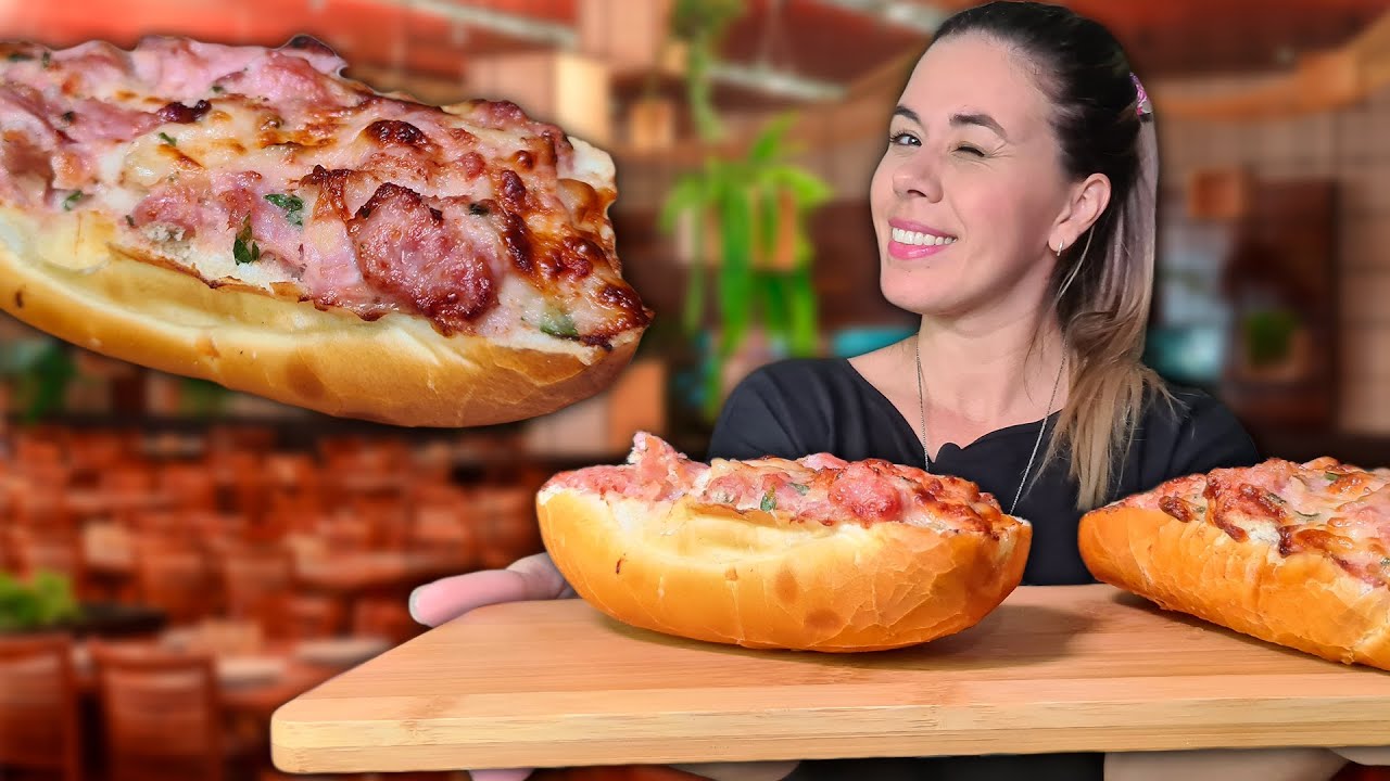 PÃO DE LINGUIÇA DE CHURRASCO