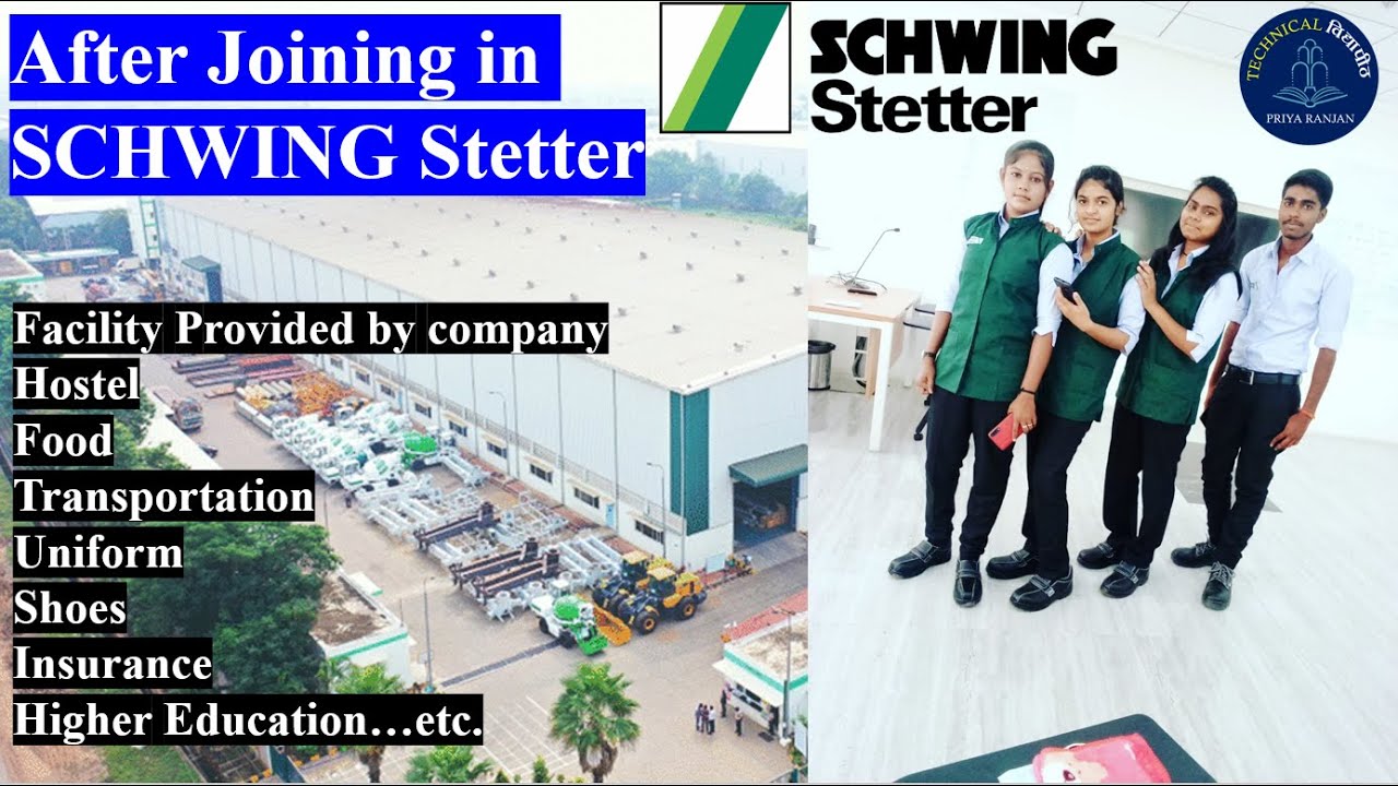 After joining in SCHWING Stetter facilities provided by company | SCHWING Stetter (INDIA) Pvt. Ltd