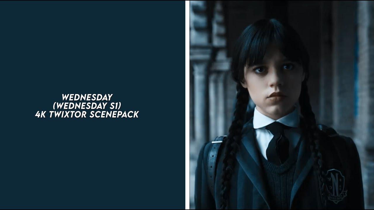 Wednesday (Wednesday s1) 4K twixtor scenepack