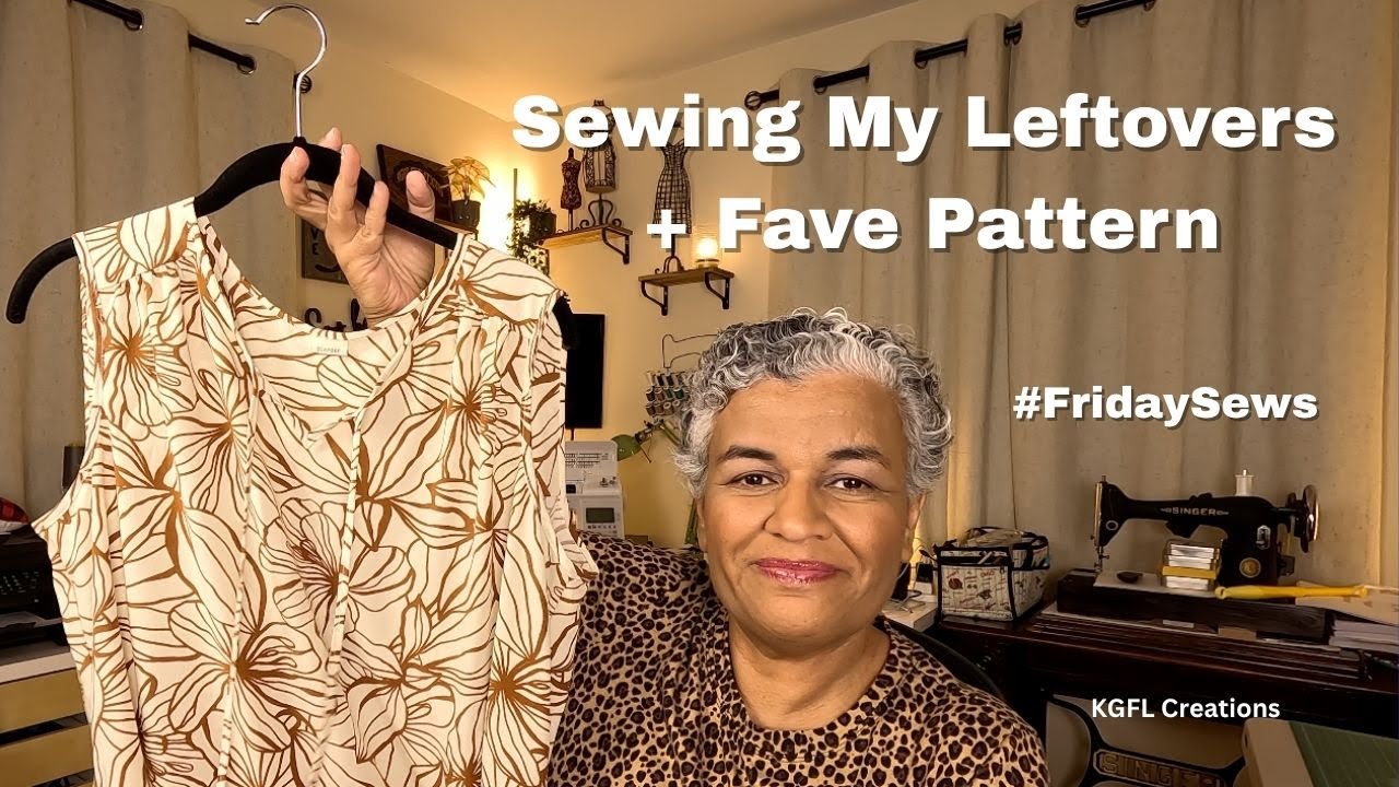 I Finally Used My Leftover Fabric! | 