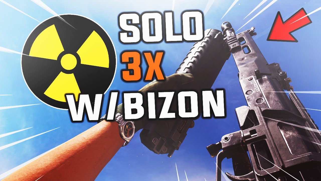*SOLO* TRIPLE NUKE W/BIZON on MODERN WARFARE ( TRIPLE NUKE )