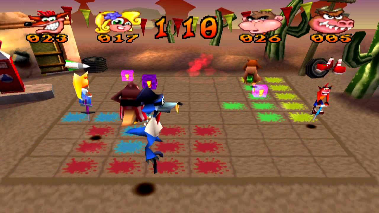 Crash Bash - El Pogo Loco Platinum Relic
