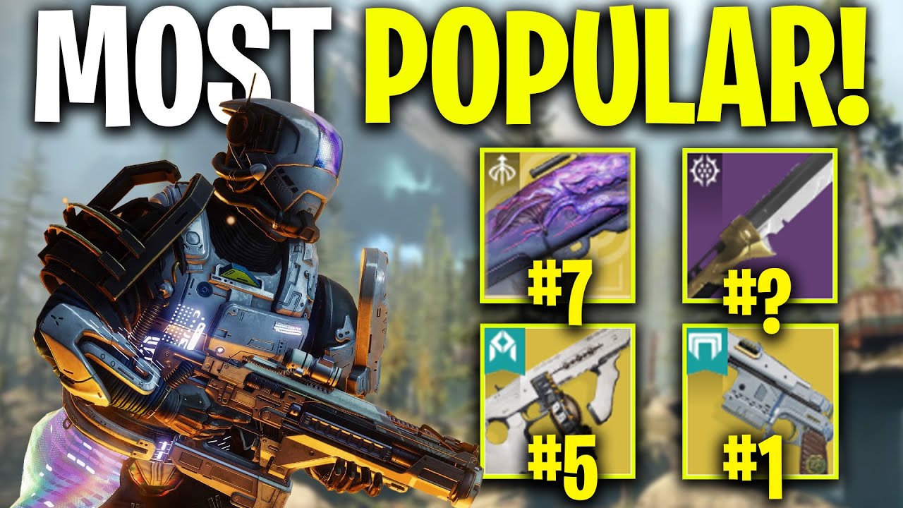 TOP 10 MOST USED Weapons In Ash & Iron (Most Popular) Destiny 2 | Weapon Guide