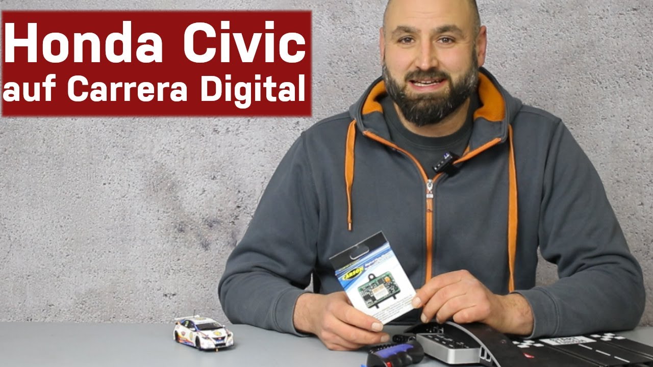 Herrlich einfach: Scalextric Honda Civic f&uuml;r Carrera Digital 132 umbauen